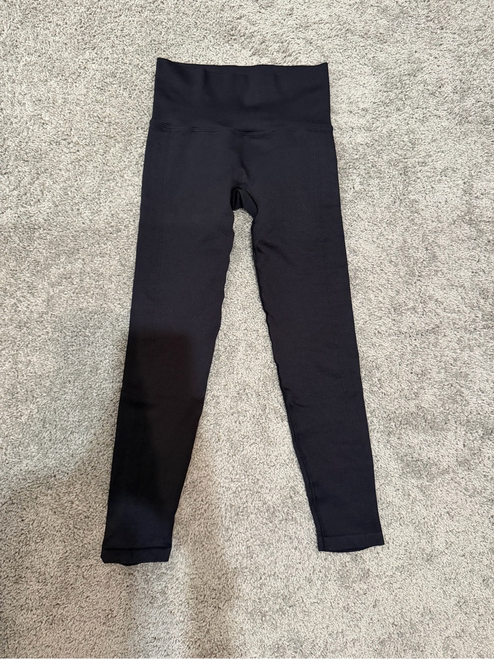 High-Waist Black Active Leggings